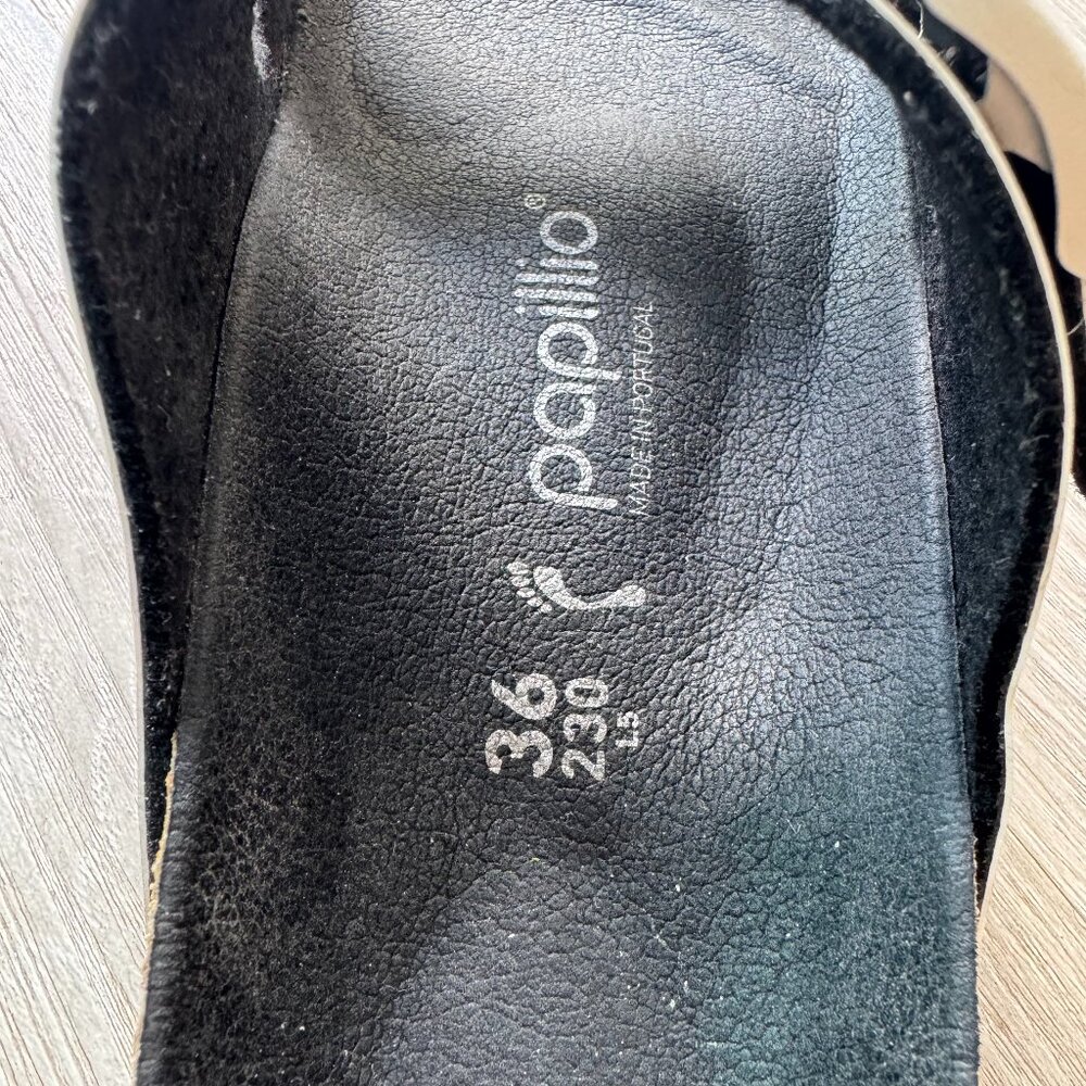 Birkenstock Papillio Arizona Platform Polka Dot Sandals EU 36 / US 5-5.5 - Picture 13 of 14